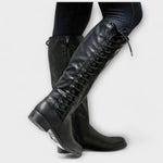 Lucía™ | Botins com atacadores elegantes - | Benedita Lisboa