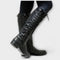 Lucía™ | Botins com atacadores elegantes - | Benedita Lisboa