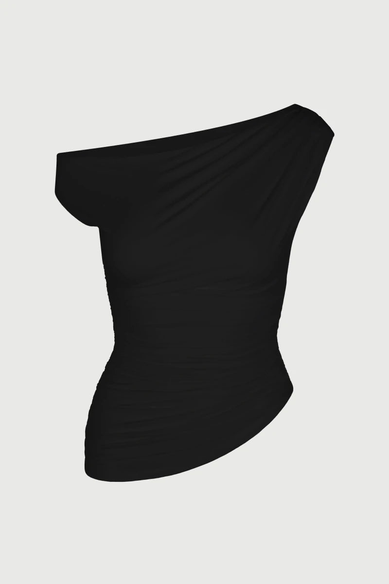 LÚCIA™ | Conjunto Elegante com Corte Assimétrico - | Benedita Lisboa
