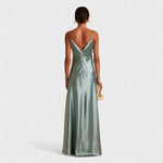 Lucía Satin™ | Vestido comprido - | Benedita Lisboa
