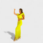 Lucía™ | Vestido flamenco néon - | Benedita Lisboa