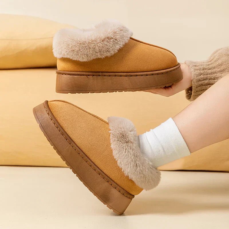 Lumina™ | Botas de Salto Alto com Forro de Pelúcia Quentes - | Benedita Lisboa