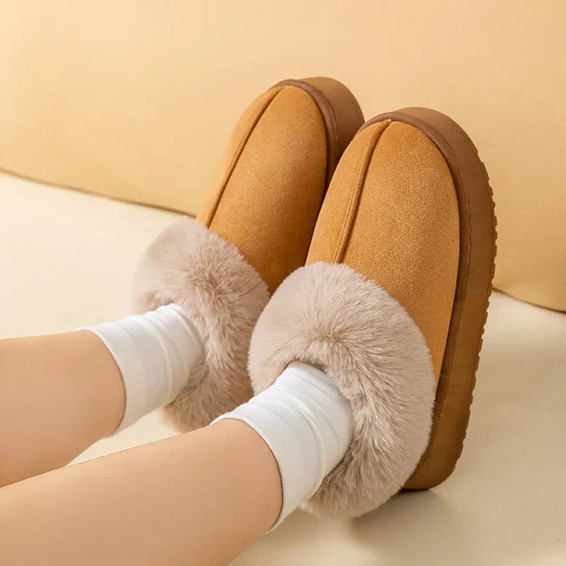 Lumina™ | Botas de Salto Alto com Forro de Pelúcia Quentes - | Benedita Lisboa