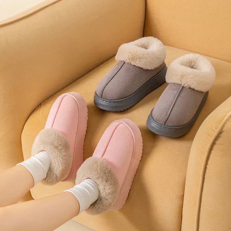 Lumina™ | Botas de Salto Alto com Forro de Pelúcia Quentes - | Benedita Lisboa