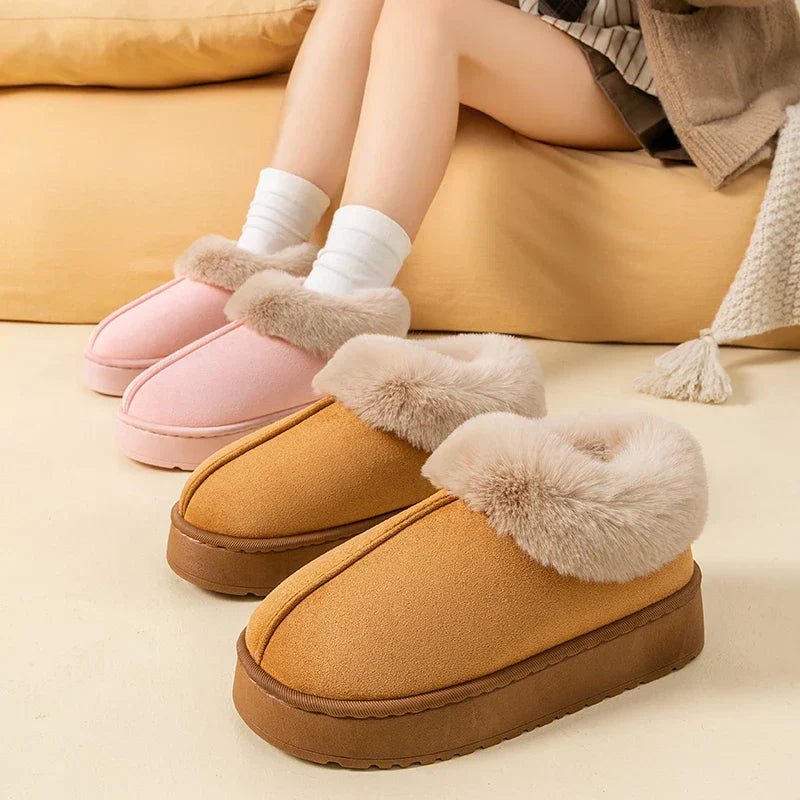 Lumina™ | Botas de Salto Alto com Forro de Pelúcia Quentes - | Benedita Lisboa
