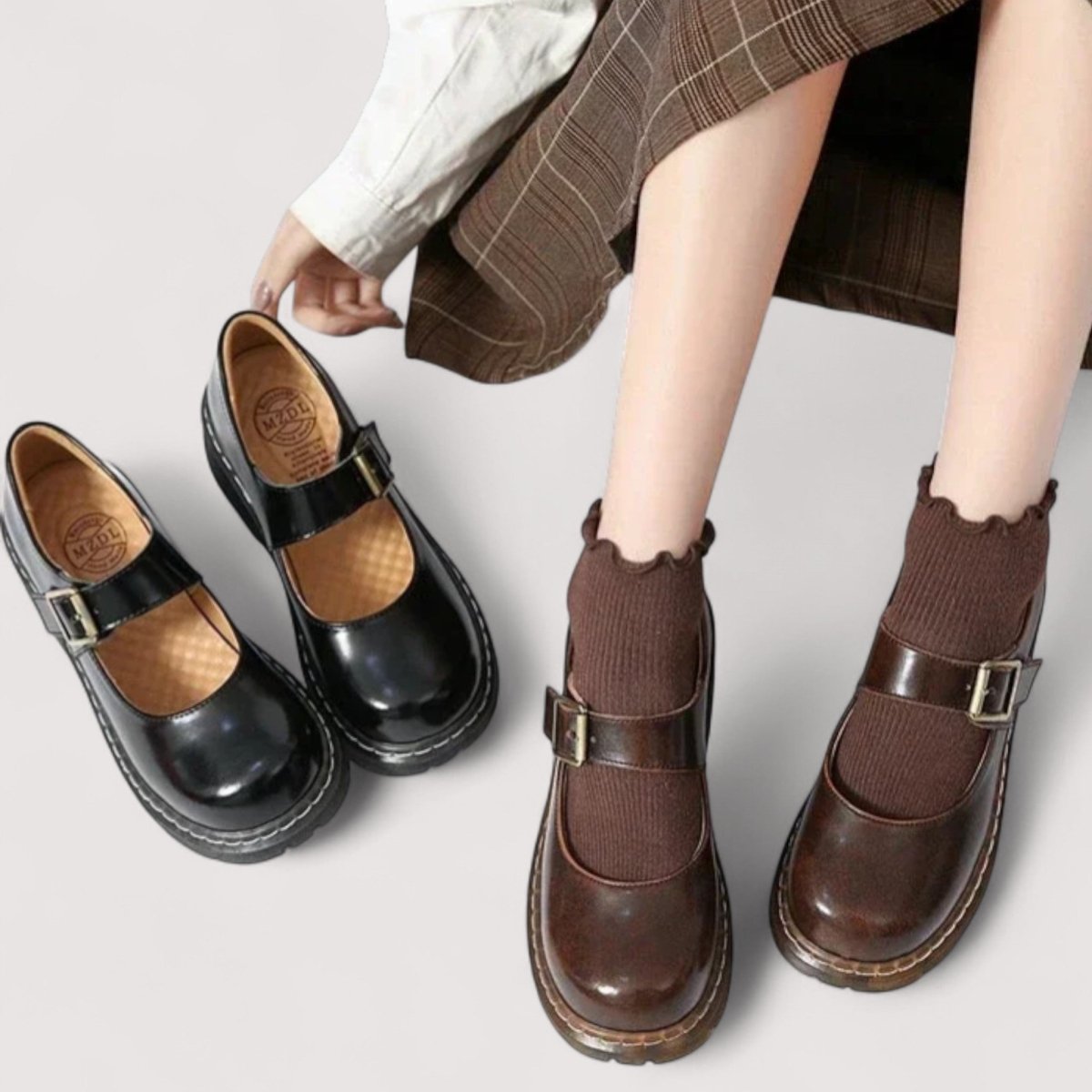 Luna™ | Sandália Chic e Equilibrada - | Benedita Lisboa