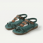 Lurdes™ | Sandália Artesanal Ortopédica Comfort Plus - Sandals | Benedita Lisboa