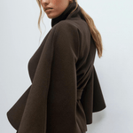 Lusana™ | Casaco elegante com cinto - | Benedita Lisboa