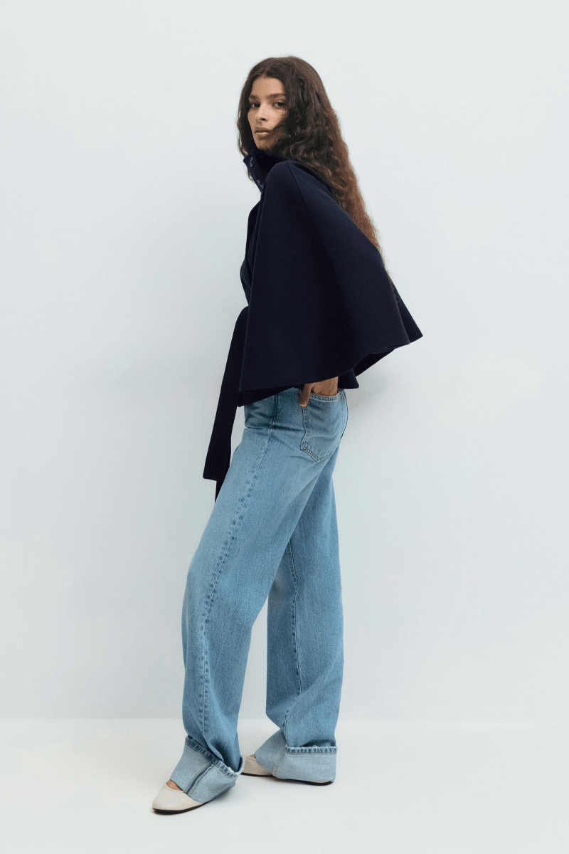 Lusana™ | Casaco elegante com cinto - | Benedita Lisboa