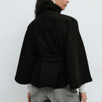 Lusana™ | Casaco elegante com cinto - | Benedita Lisboa
