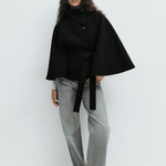 Lusana™ | Casaco elegante com cinto - | Benedita Lisboa