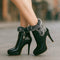 Magda™ | Botas Com Salto Quentinhos - | Benedita Lisboa