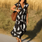 Magda™ | Vestido fluido com decote em V - | Benedita Lisboa