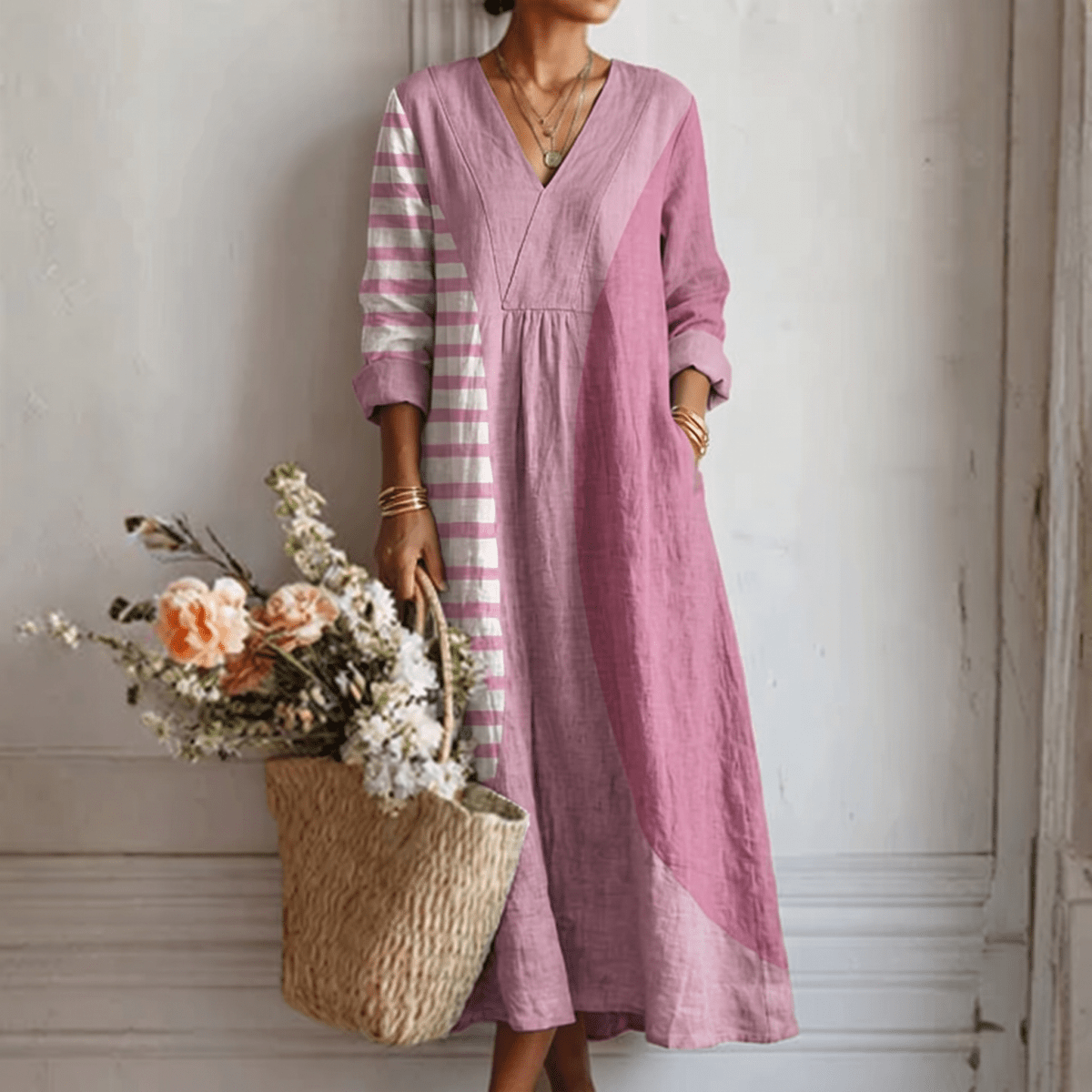 Maia™ | Vestido Abstracto Moderno - Vestido | Benedita Lisboa