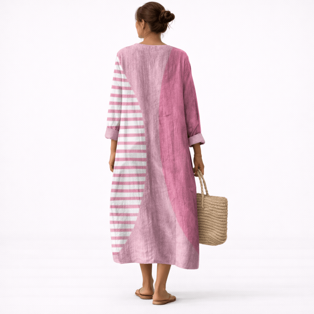 Maia™ | Vestido Abstracto Moderno - Vestido | Benedita Lisboa
