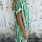 Manuela™ | Vestido com Bolso, Leve e Confortável, Ideal para Dias Quentes e de Praia - | Benedita Lisboa