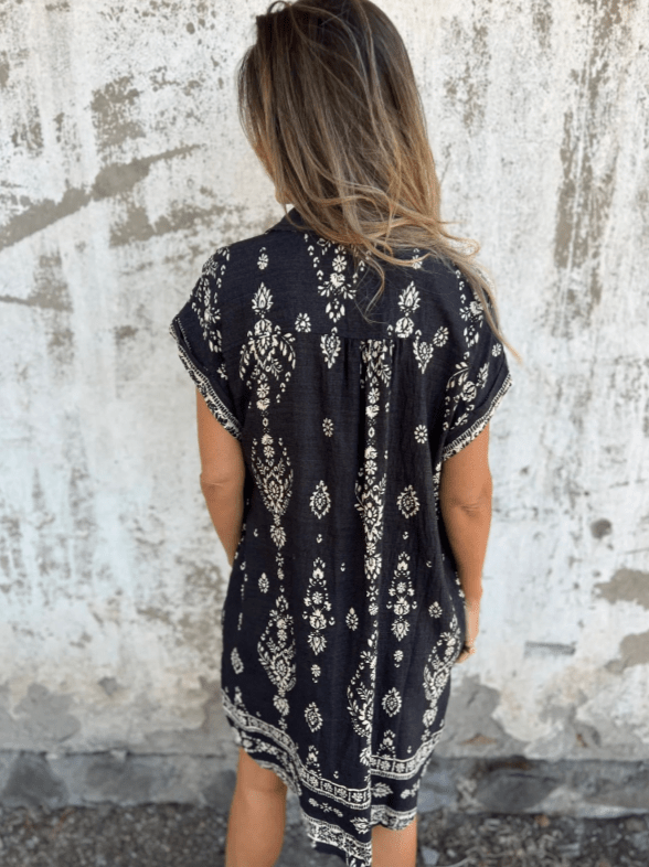 Manuela™ | Vestido com Bolso, Leve e Confortável, Ideal para Dias Quentes e de Praia - | Benedita Lisboa