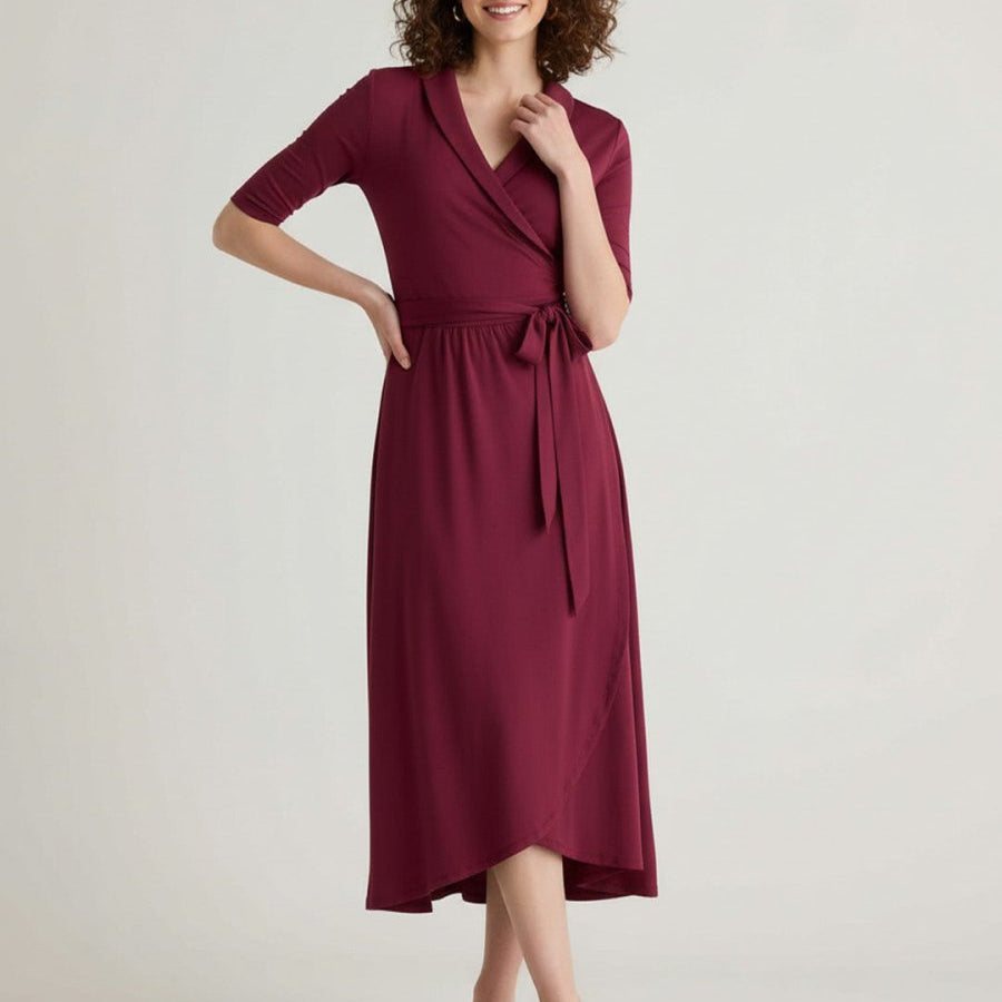 Manuela™ | Vestido Midi Elegância Sem Esforço - Dress | Benedita Lisboa