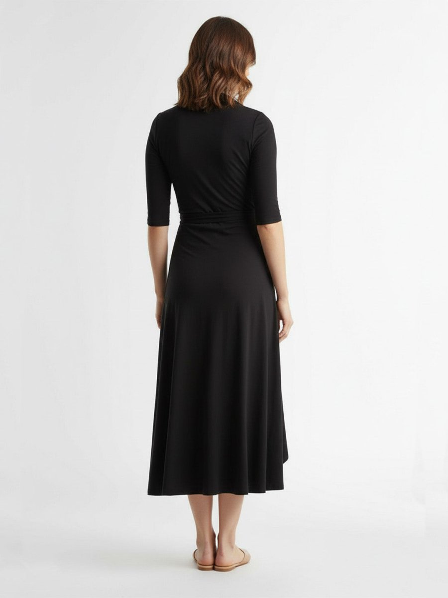 Manuela™ | Vestido Midi Elegância Sem Esforço - Dress | Benedita Lisboa