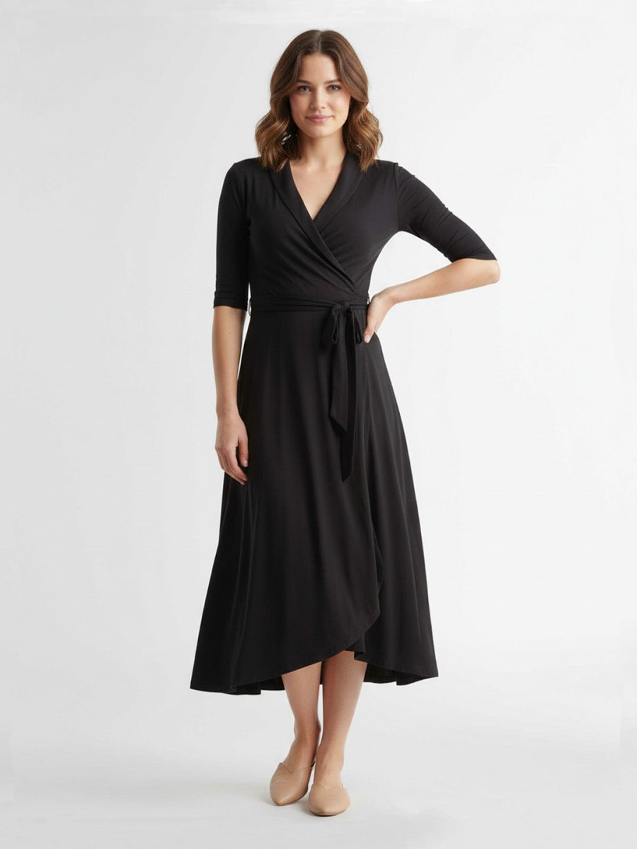 Manuela™ | Vestido Midi Elegância Sem Esforço - Dress | Benedita Lisboa