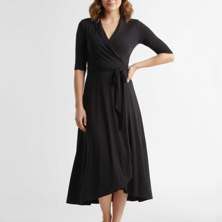 Manuela™ | Vestido Midi Elegância Sem Esforço - Dress | Benedita Lisboa