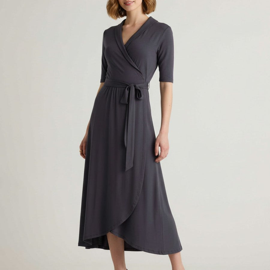 Manuela™ | Vestido Midi Elegância Sem Esforço - Dress | Benedita Lisboa