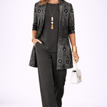 Márcia™ | Conjunto de 3 Peças Preto - | Benedita Lisboa