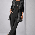 Márcia™ | Conjunto de 3 Peças Preto - | Benedita Lisboa