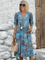 Margarida™ | Vestido Midi Floral Elegante - | Benedita Lisboa