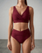 Maria™ | Biquíni Cropped Cintura Alta - | Benedita Lisboa