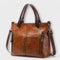 Maria™ | Bolsa de couro elegante - | Benedita Lisboa