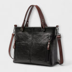 Maria™ | Bolsa de couro elegante - | Benedita Lisboa