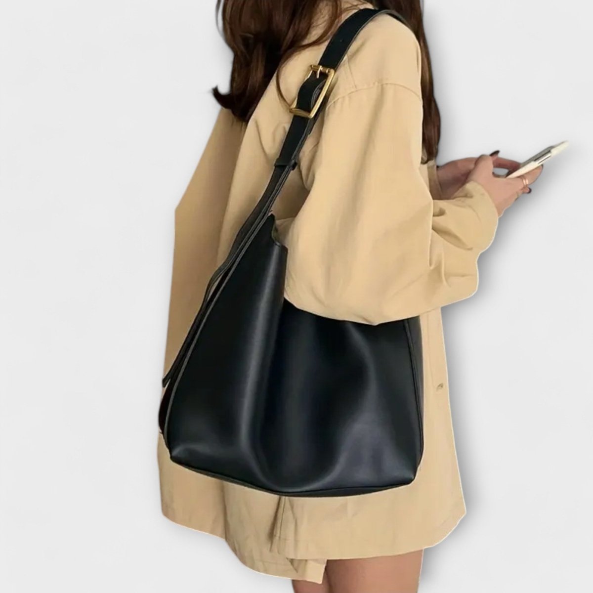 Maria™ | Bolsa de ombro elegante - | Benedita Lisboa