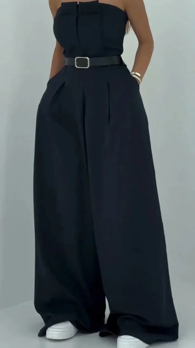 Maria™ | Conjunto Feminino Com Bustier + Casaco – Estilo elegante e moderno - | Benedita Lisboa