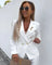 Maria™ | Fato Feminino Sofisticado de Duplo Abotoamento com Corte Ajustado - | Benedita Lisboa