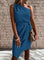 Maria João™ | Vestido De Um Ombro Com Cinto - | Benedita Lisboa