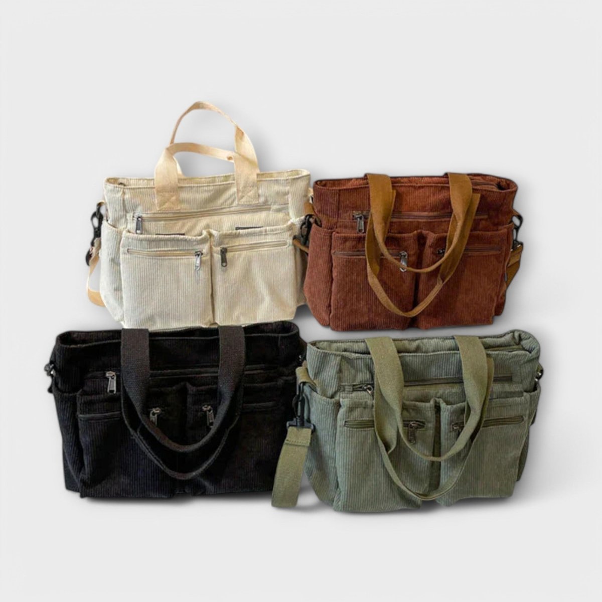Maria™ | Mala com vários bolsos - | Benedita Lisboa
