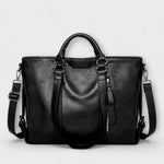 Maria™ | Mala grande em pele - | Benedita Lisboa