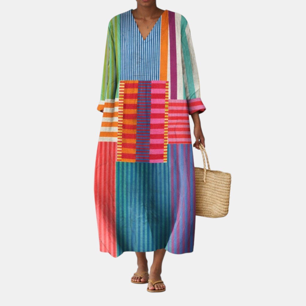 Maria™ | Vestido de Passeio Elegante - Vestido | Benedita Lisboa