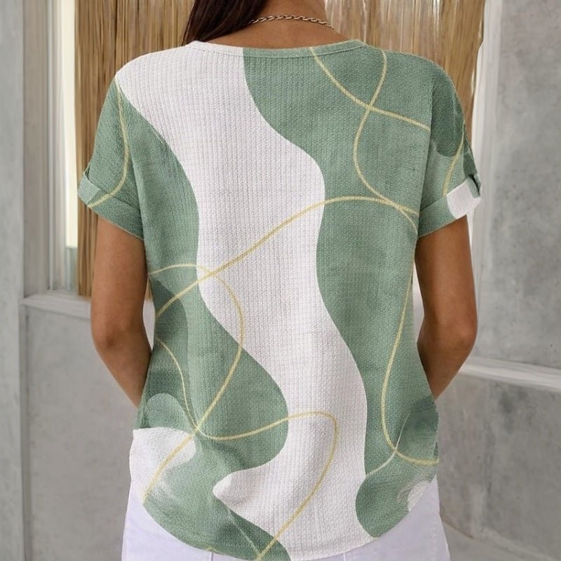 Mariana™ | Blusa Casual Super Leve e Confortável - Blusen | Benedita Lisboa