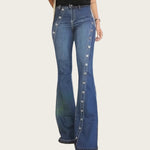 Mariana™ | Jeans Azuis Slim Fashion - 0 | Benedita Lisboa