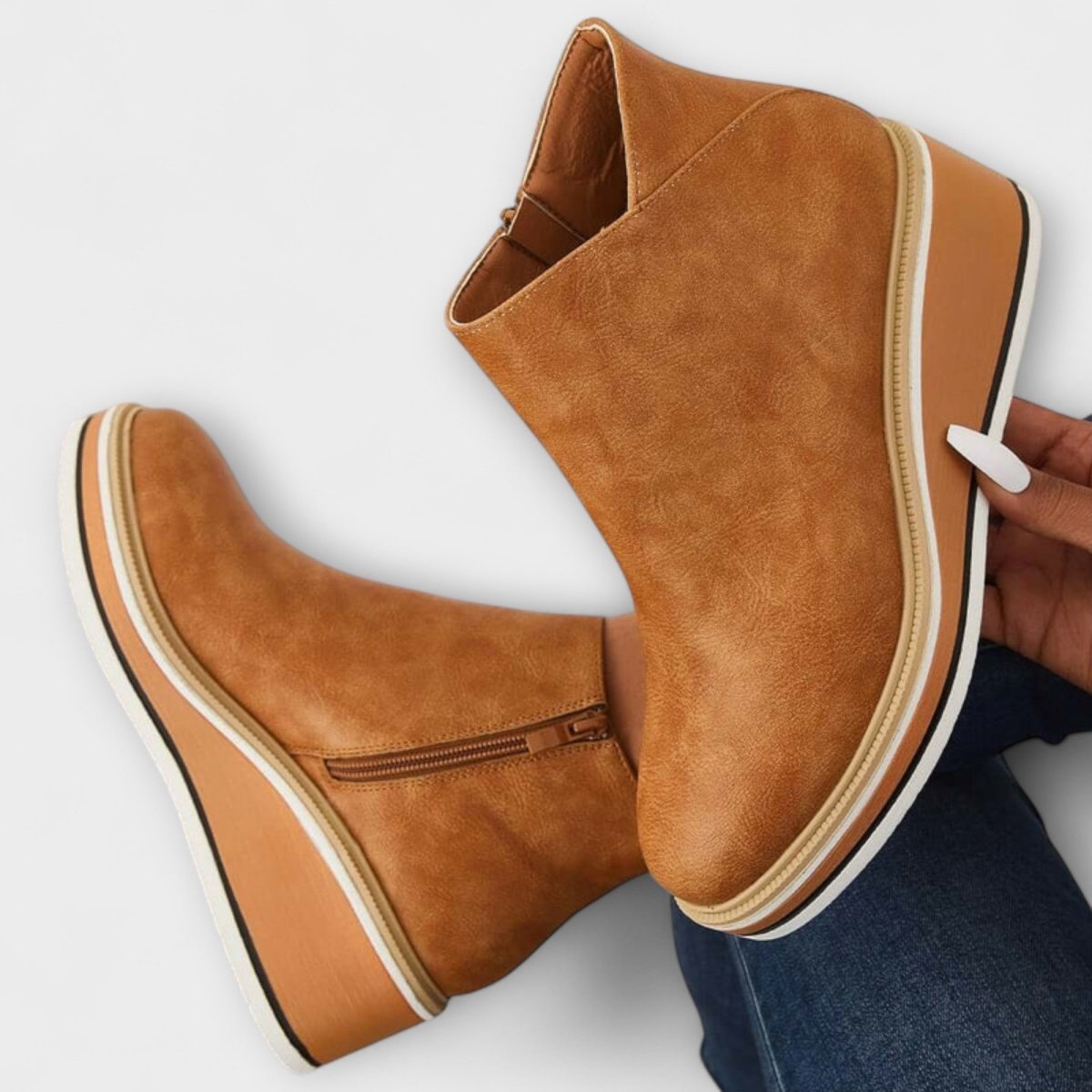 Marie™ | Botas Elegantes e Confortáveis - | Benedita Lisboa