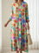 Marina™ | Vestido Boho Longo Branco Florido - Vestido | Benedita Lisboa
