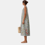 Marta™ | Vestido Midi para o Dia a Dia - Vestido | Benedita Lisboa