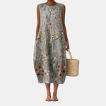 Marta™ | Vestido Midi para o Dia a Dia - Vestido | Benedita Lisboa