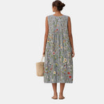 Marta™ | Vestido Midi para o Dia a Dia - Vestido | Benedita Lisboa