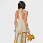 Martina™ | Vestido com laço de cetim - | Benedita Lisboa