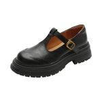 Mary Janes | Sapato Elegante em Couro - | Benedita Lisboa