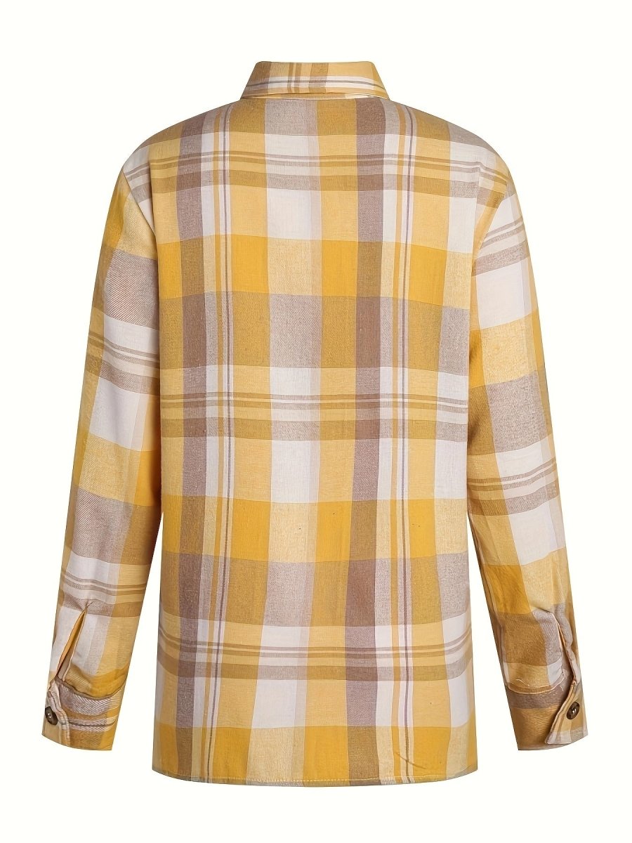 Matilde™ | Camisa de Verão em Xadrez - Camisa | Benedita Lisboa