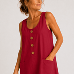 Maud | Vestido de Verão Leve em Algodão - Vêtements & Accessoires | Benedita Lisboa